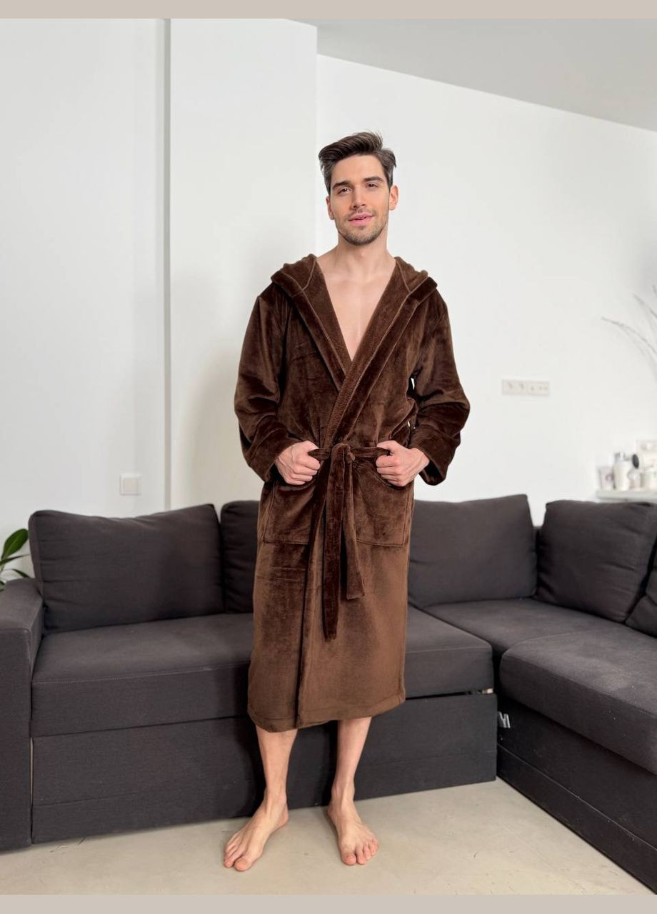 Універсальний махровий халат на запах No Brand (318561499)