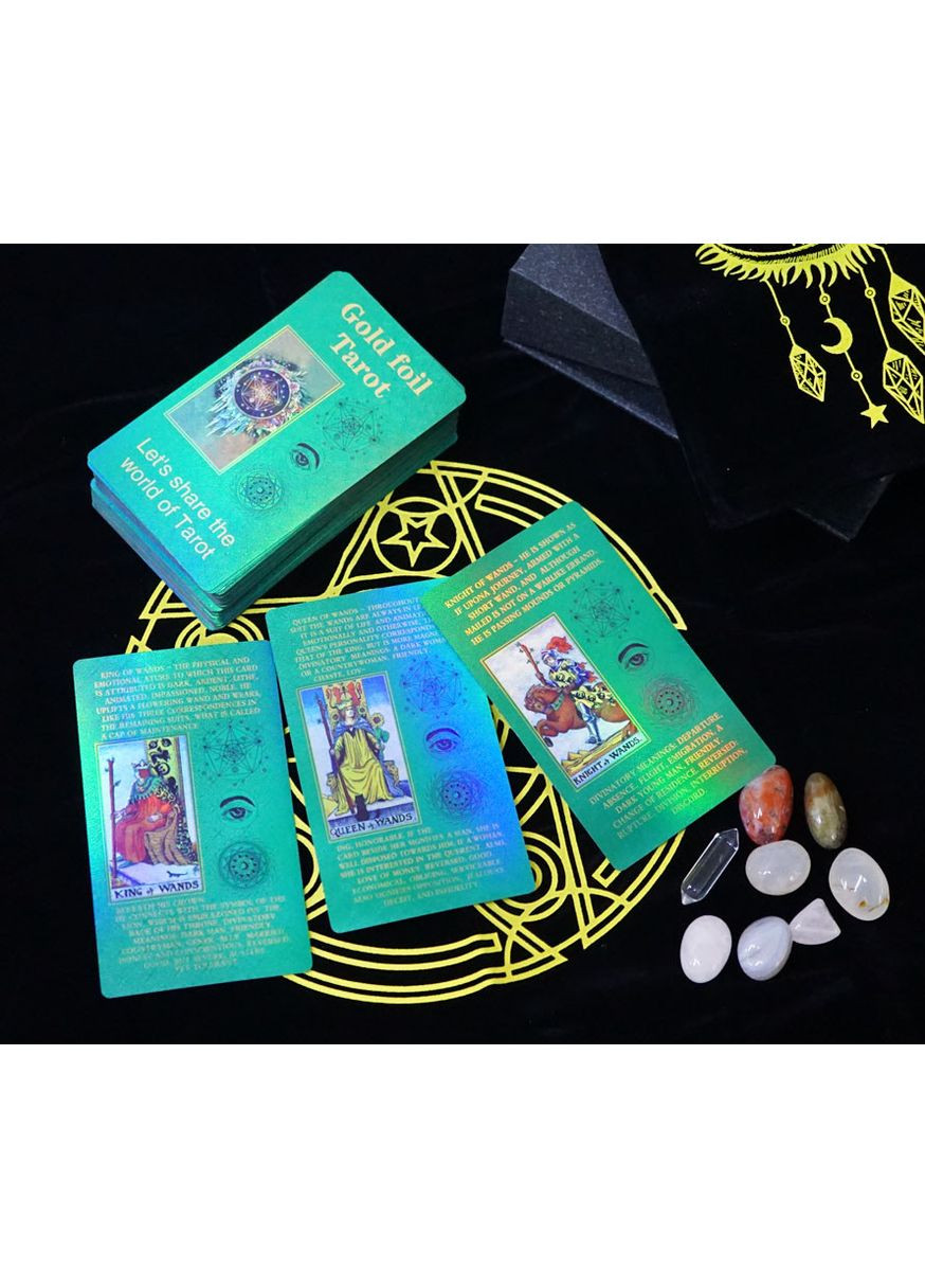 Набір з картами Таро Gold foil Tarot (368770817)