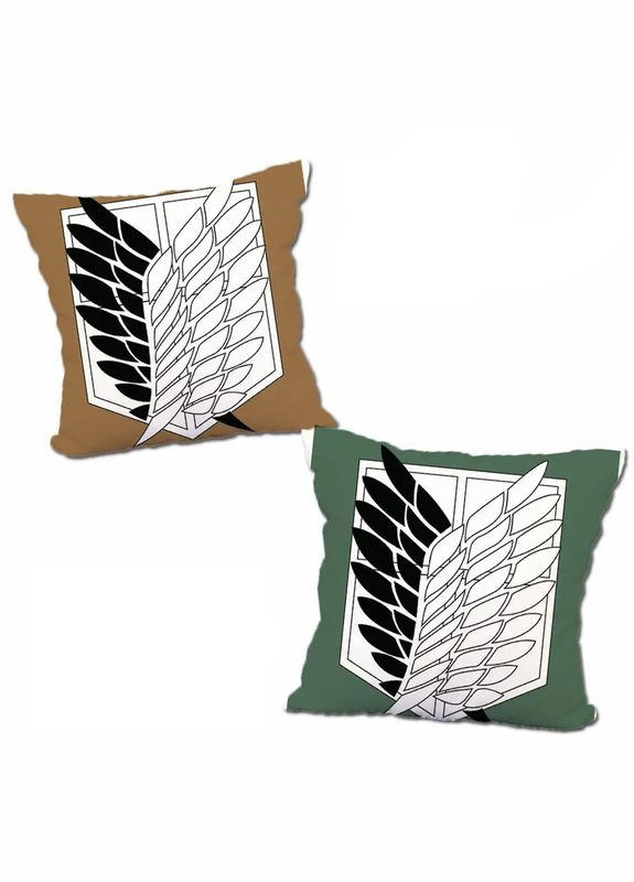 Подушка аніме Атака титанів Attack on Titan двостороння см (p0319) No Brand (327006038)