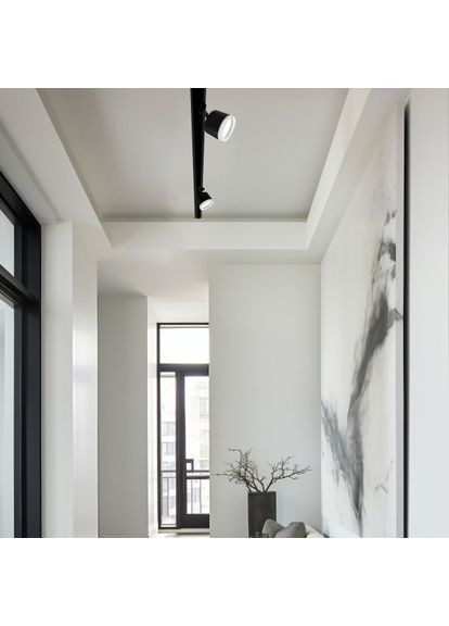 Светильник под лампу GX53 трековый Черный VL-SPF17C-BP Videx (366218162)