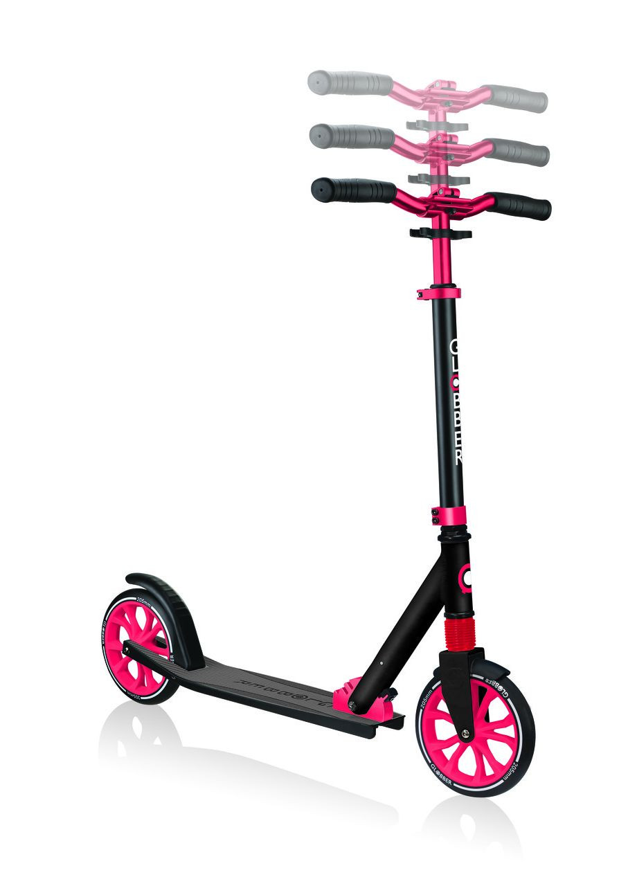 Самокат NL500-205 черно, до 100кг, 8+ () Globber 684-102-2 (312515793)