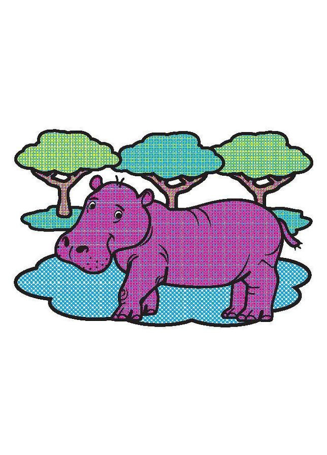 Водные раскраски. Таинственные джунгли УЛА (316124496)