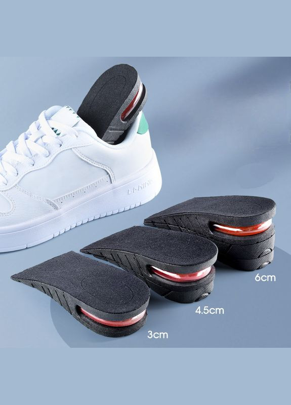 Полустельки для увеличения роста на 3–6 см для разгрузки стопы с воздушной подушкой длина 14 см No Brand (337169221)