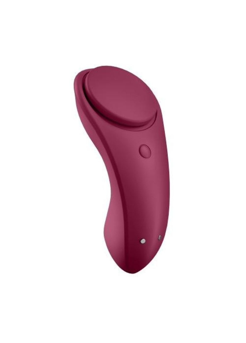 Вібратор у трусики з функцією керування смартфоном Sexy Secret червоний Satisfyer (347315072)