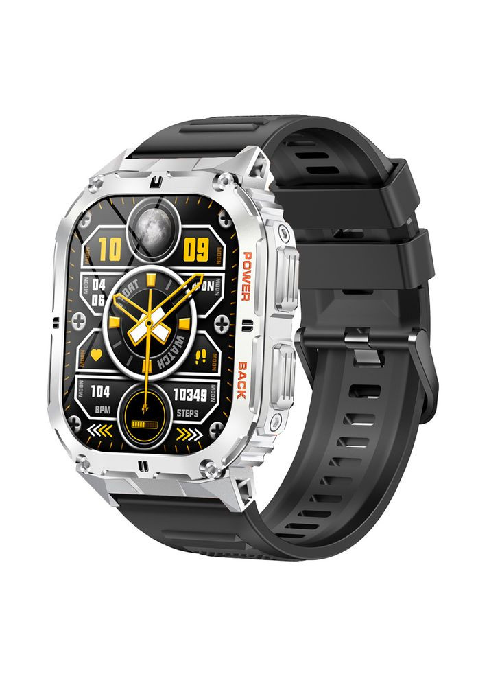 Умные часы Navi Compass Silver-Black электронный спортивный, армейский, сasual Modfit (341675463)