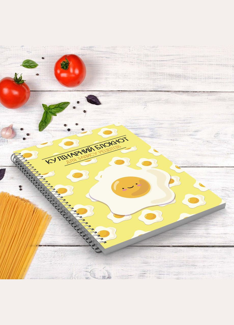 Кулінарний рецептів "Яєшня" на спіралі Кавун блокнот для запису (316116147)