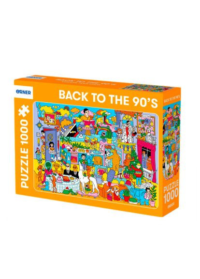 Пазл Серия 90-е. Сериалы и фильмы 1000 элементов (-2817) Orner (369940230)