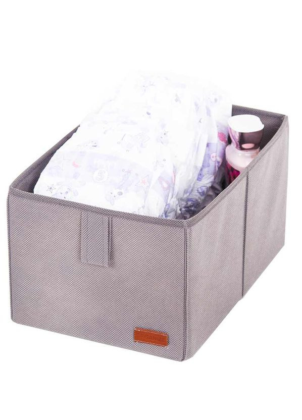 Бокс для зберігання речей M HY-M-grey (Сірий) Organize (264032429)