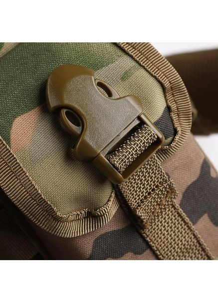 Тактична сумка військова 6л мультикам, сумка на пояс для носіння на нозі з Molle No Brand (361669548)