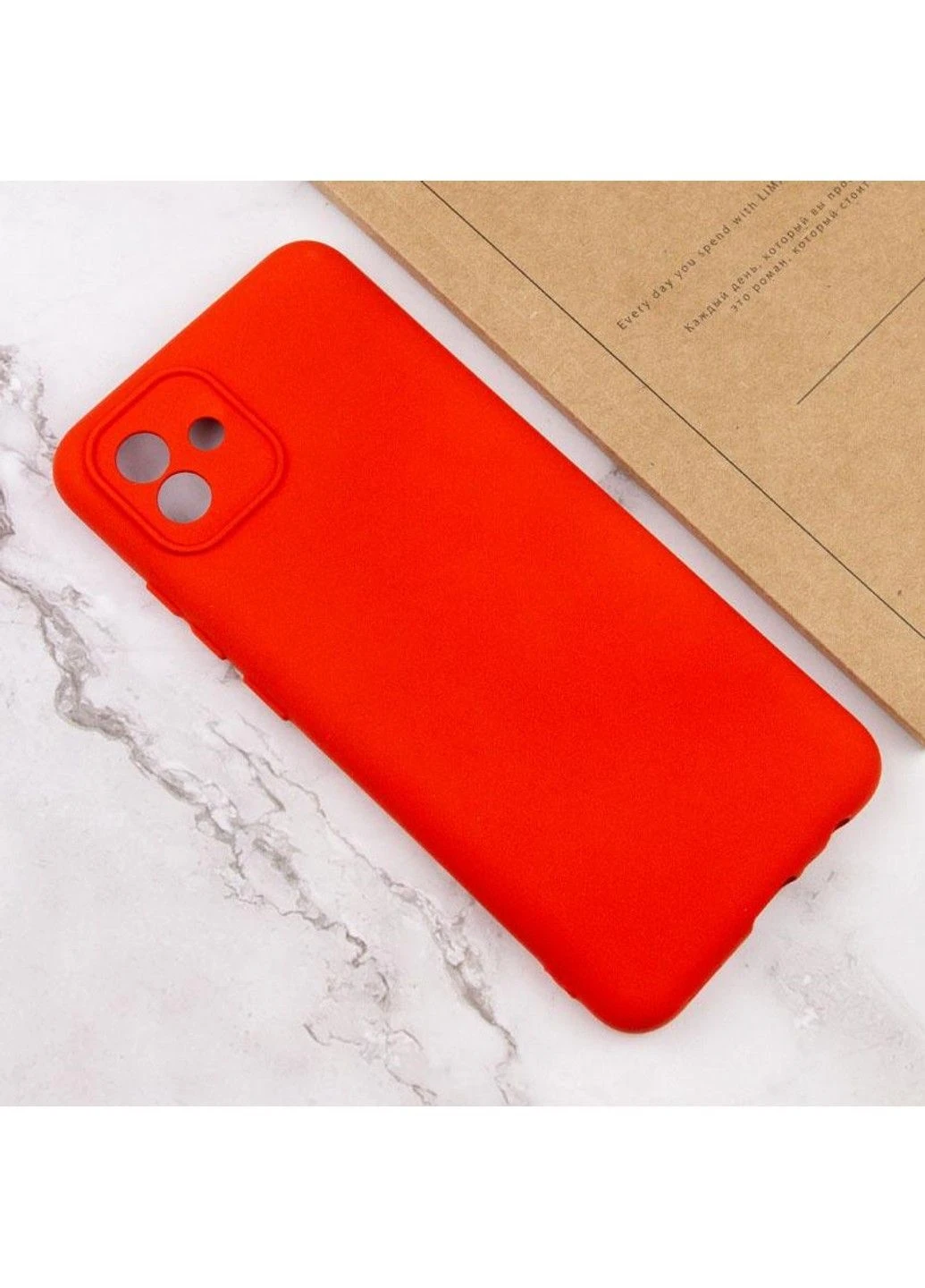Чохол TPU Liquid Silk Full Camera для Samsung Galaxy A05 Getman (392225783)