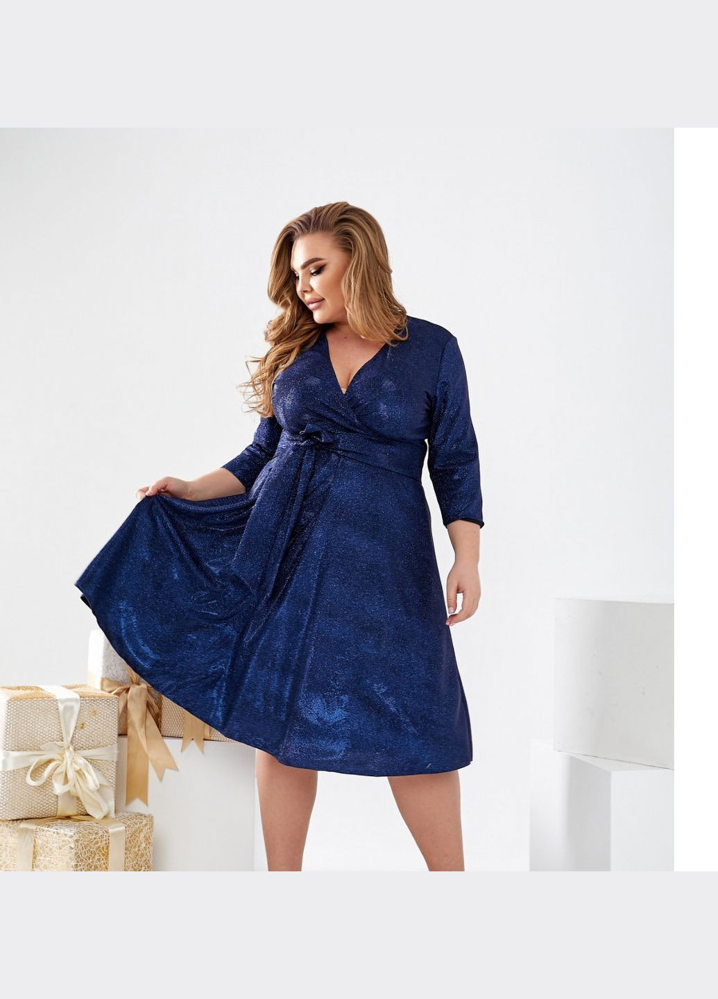 Темно-синя сукня Liton