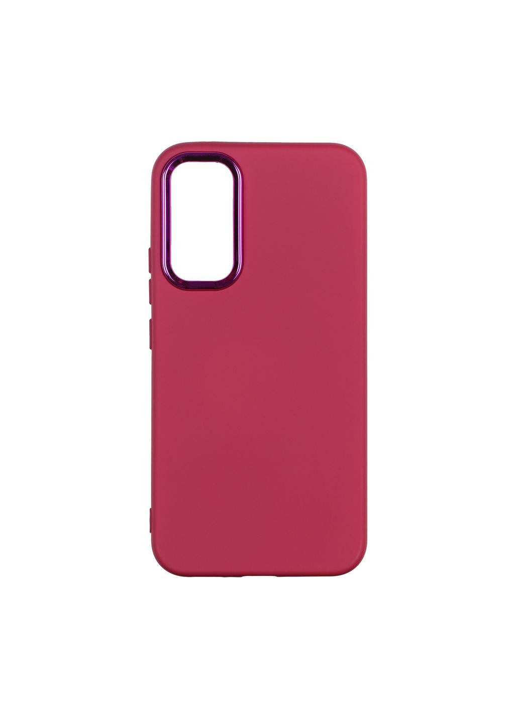 Чехол Silicone Cover Metal frame (AA) для Samsung Galaxy A34 5G (A346) Цвет 42.Maroon No Brand Samsung Galaxy A34 5G (A346) (336151754)