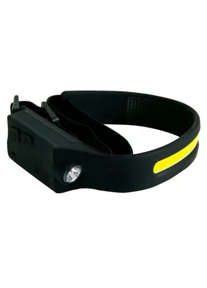 Налобный аккумуляторный фонарик BL-G28 XPE+COB USB с датчиком движения (1756375758) Bailong (335237548)