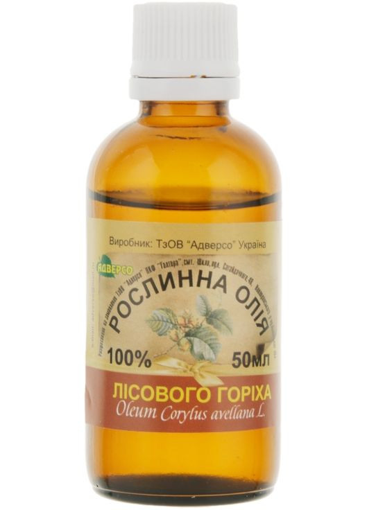 Натуральна олія "Лісового горіха" 50ml (301923-84648) Адверсо (368653248)