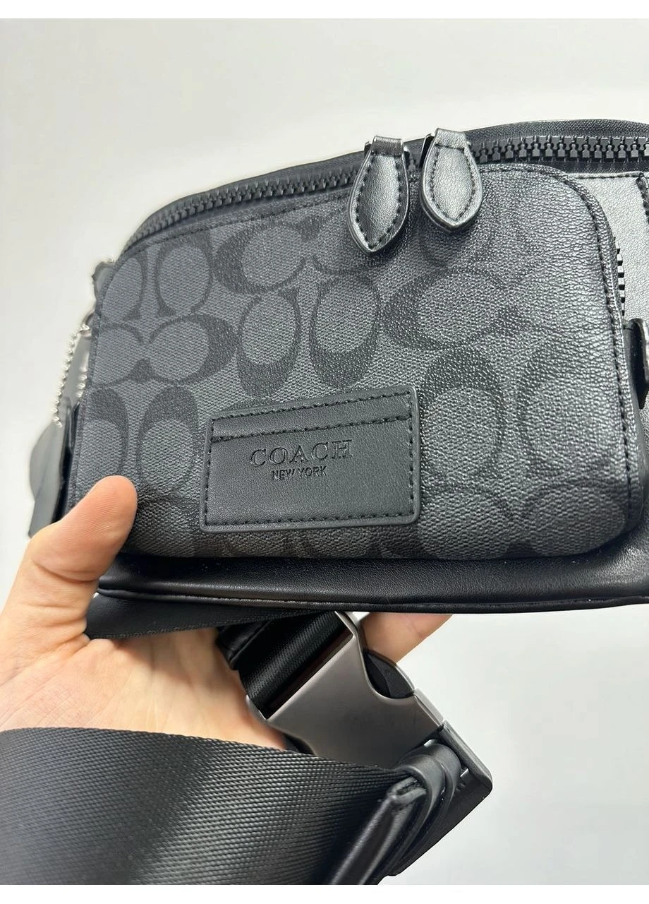 Бананка мужская кожаная No Brand (381945642)