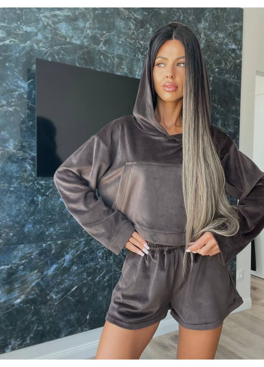 Костюм худі з шортами Україна (351225001)