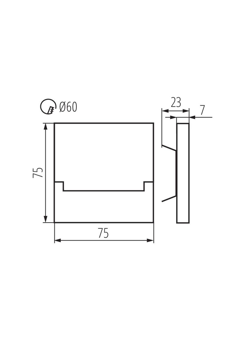 Светильник для лестницы 23108 SABIK Kanlux (305759096)