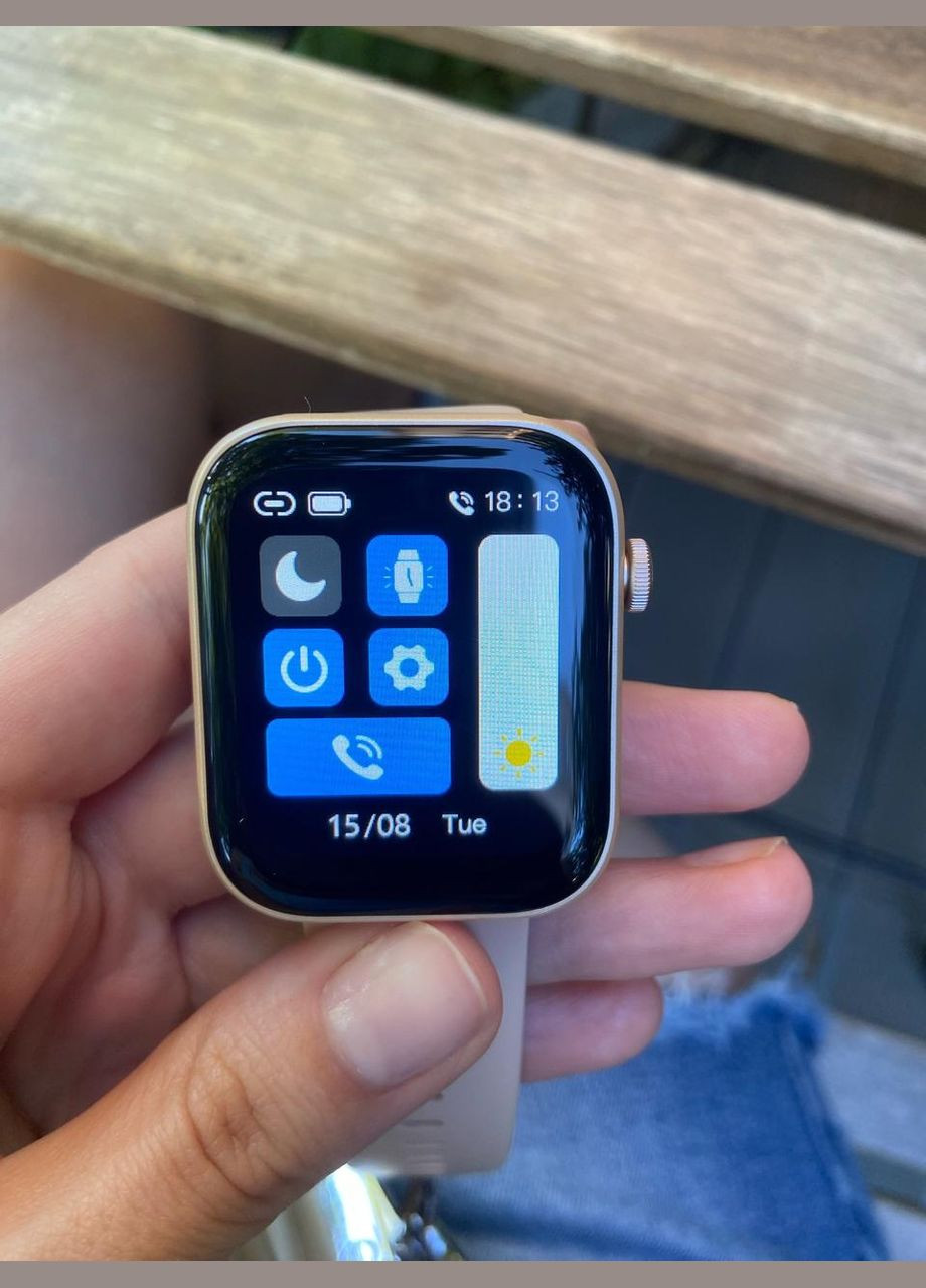 Смарт часы P71 Gold | Украинский язык IP68 Colmi (345627127)