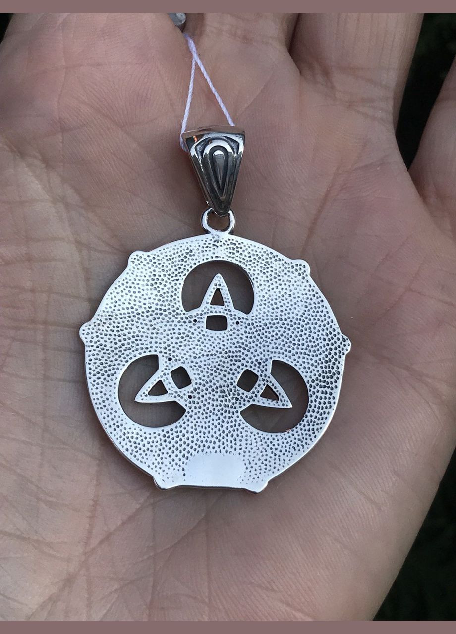 Підвіс срібний оберіг Триглав 7301 No Brand (316398403)