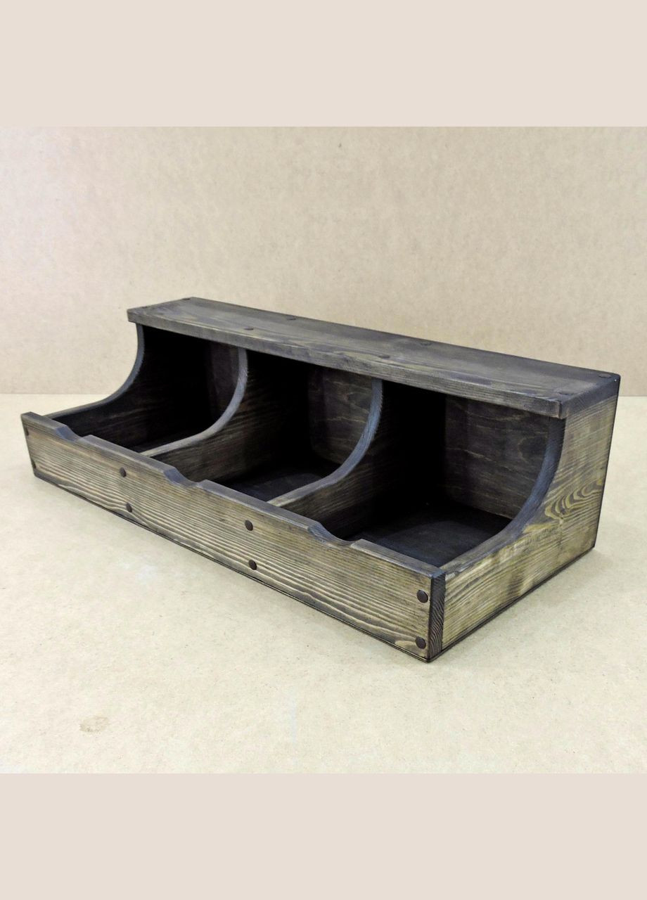 Лоток для овочів і фруктів з дерева Артишок моріон (ЯХО-001511) No Brand (327847057)