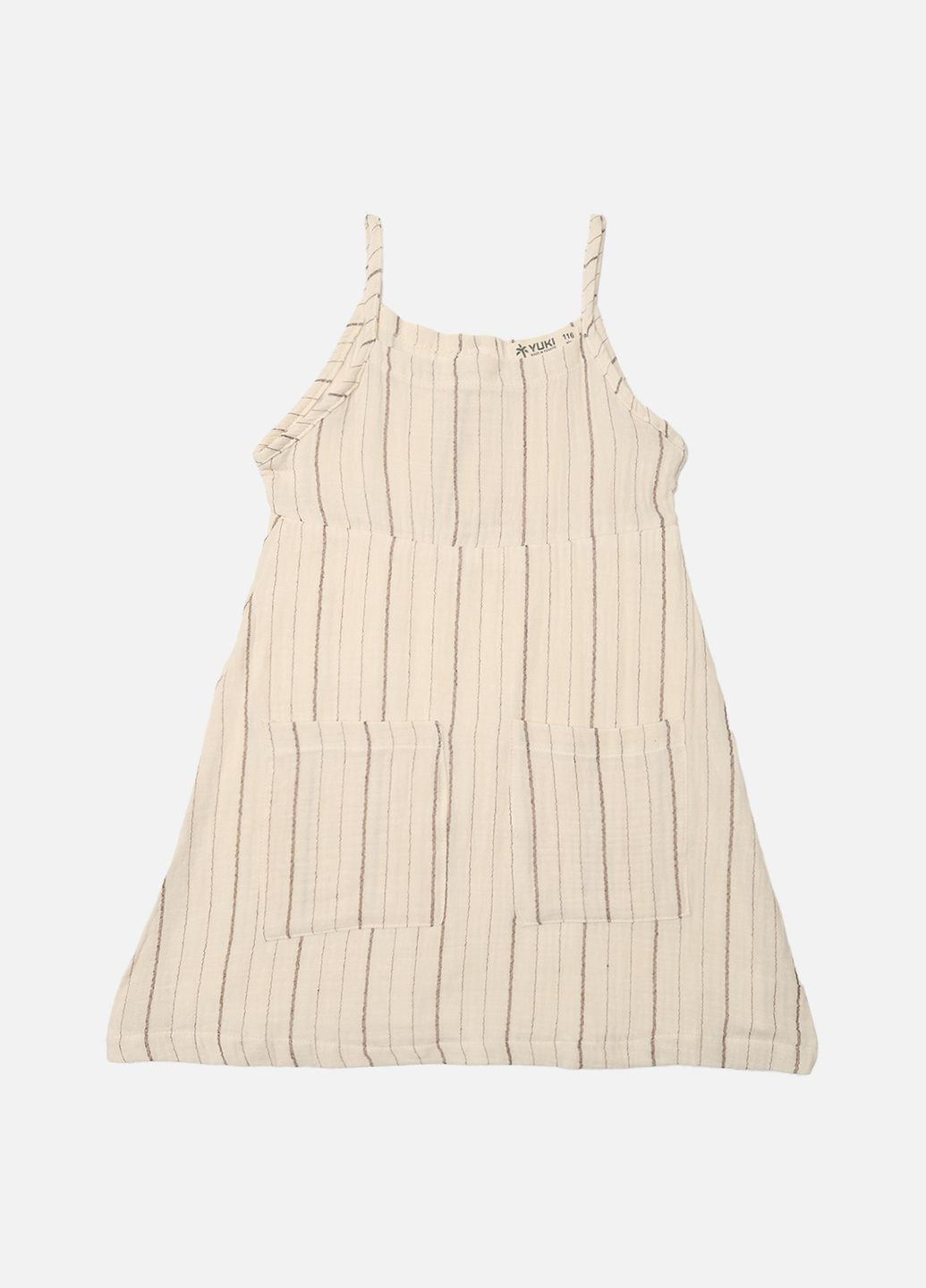 Летний сарафан для девочки цвет бежевый cb-00275272 Yuki