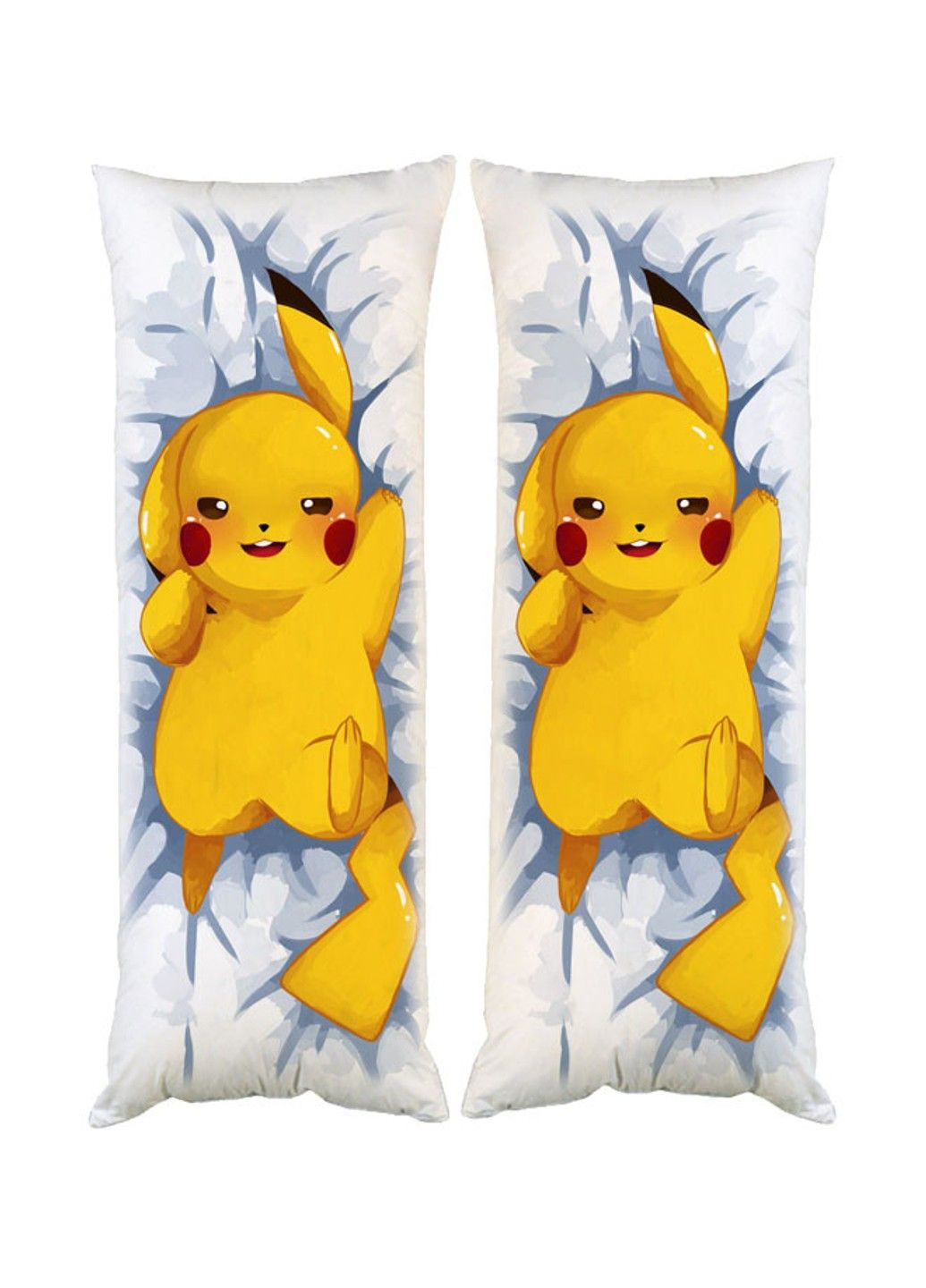 Подушка дакімакура Пікачу покемон декоративна ростова подушка для обіймання двостороння No Brand (328315792)