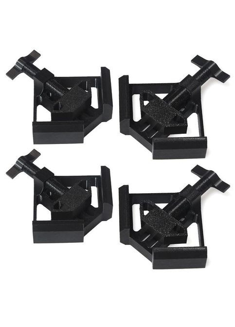 Набор из 4шт угловых зажимов для сборки мебели. Столярные угловые зажимы, струбцины. Тип-1 No Brand (342123511)