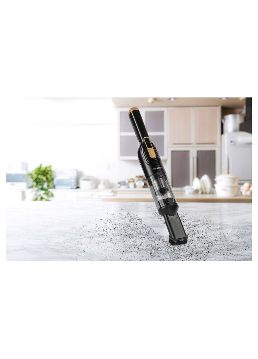 Пилосос автомобільний, 80Вт, конт пил -0.2л, автон. робота до 20хв, вага-0.5кг, чорний Sencor (314746094)