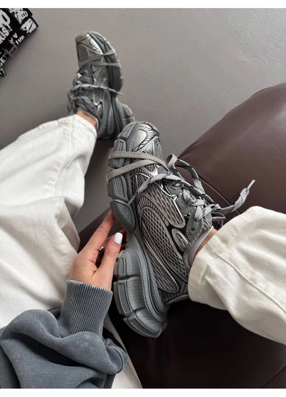Сірі літні кросівки balenciaga 3xl graphite grey баленсіага сірі No Brand