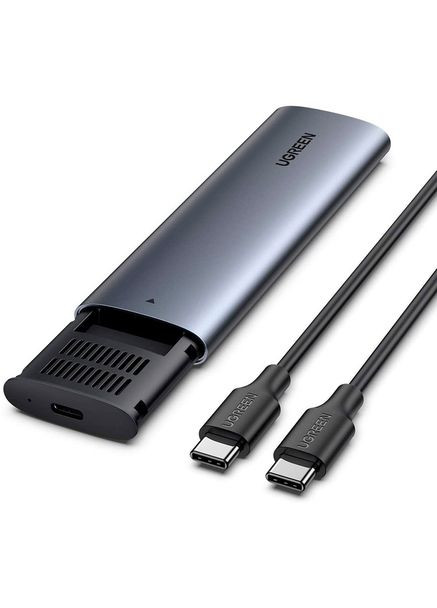 Карманный переходник для SSD — CM400 USB-C to M.2 NGFF 5G 50 см (10903) Ugreen (299355184)