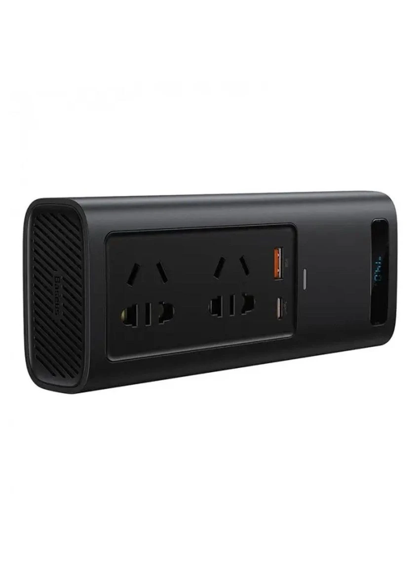 Инвертор автомобильный Incar Inverter 150W (220V CN/EU) Black Baseus (297469003)