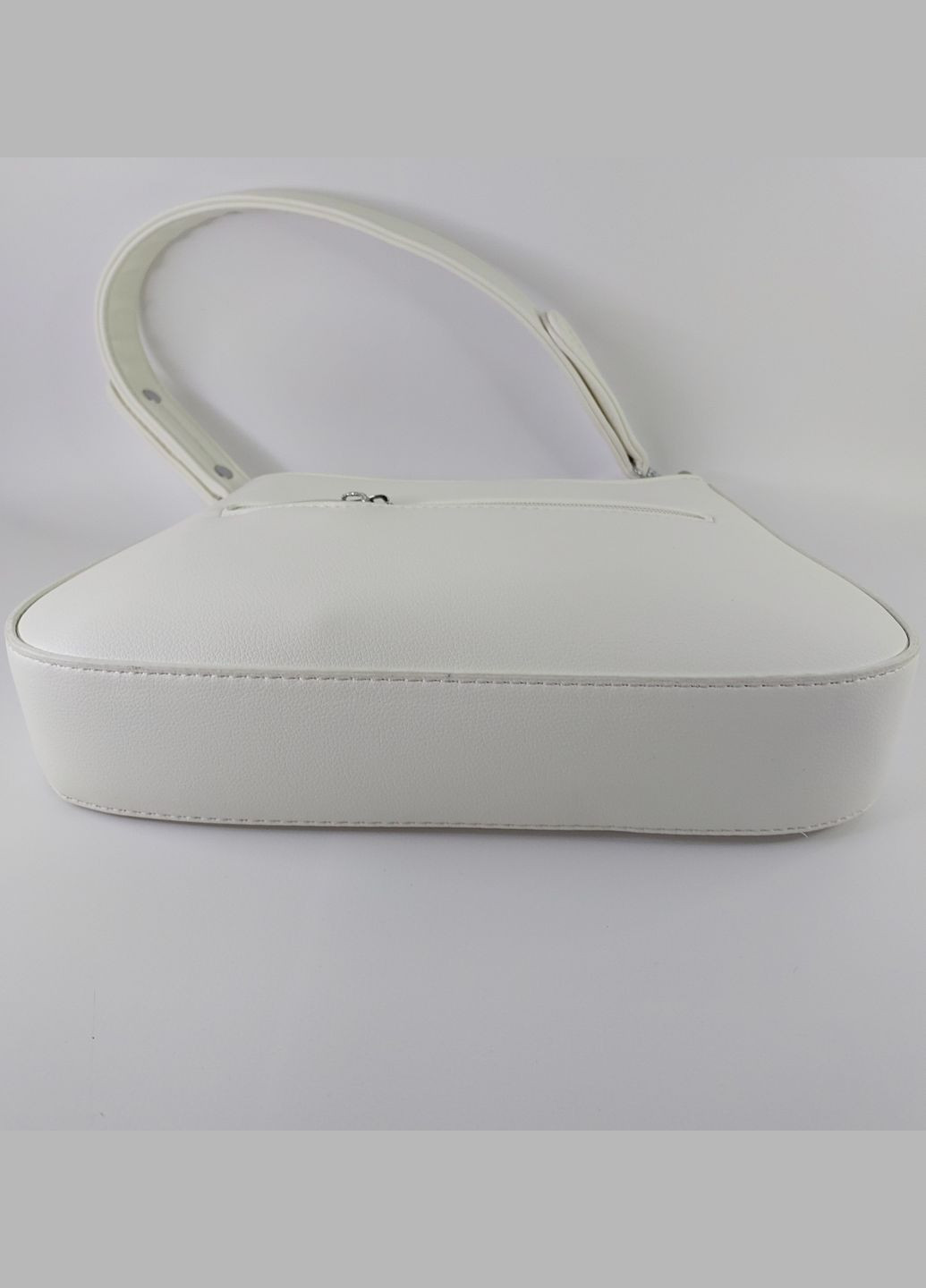 Сумка жіноча багет з коротким та довгим ремінцем біла Karlos Marconi (339079323)