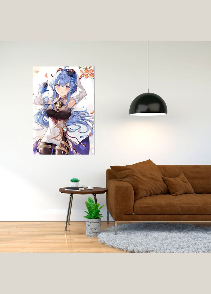 Плакат- с принтом Genshin Impact — компьютерная игра A2 A1 Кавун постер (316209088)