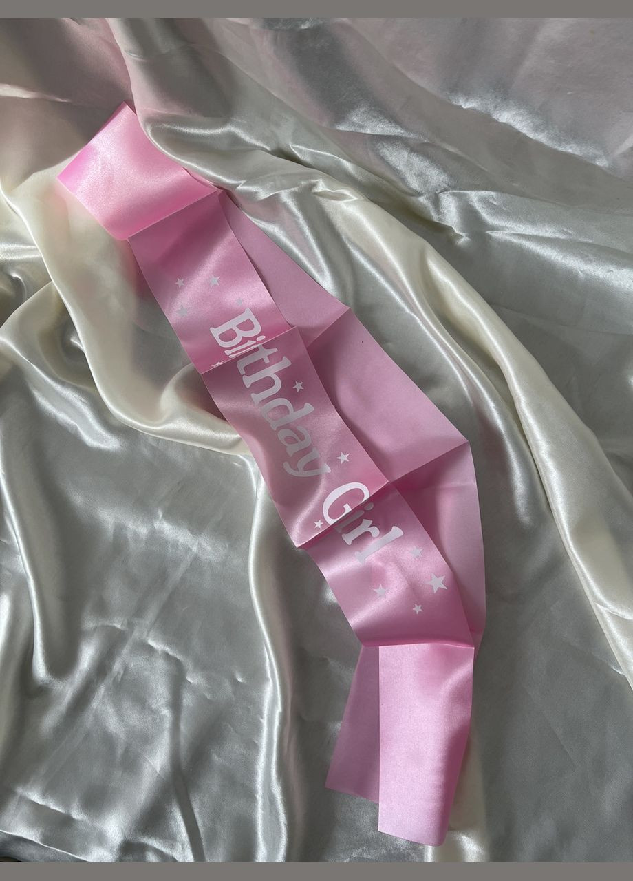 Стрічка через плече на День народження Birthday Girl Honey Fashion Accessories One Size (12-312) No Brand (324120065)