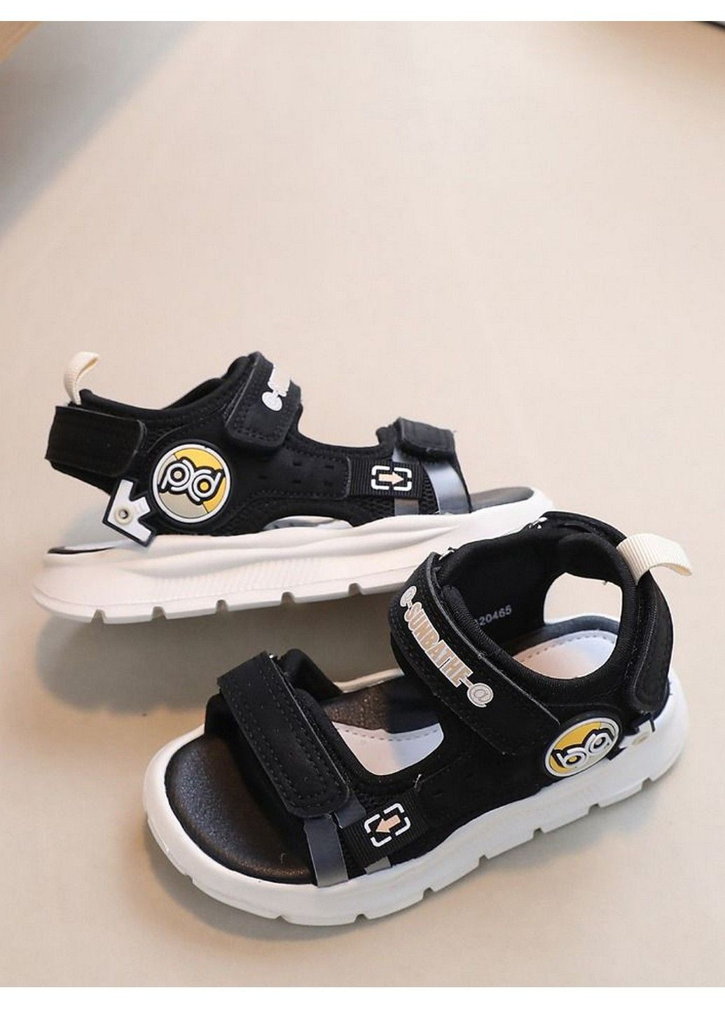 Черные кэжуал сандалии cn20466-0 Jong Golf