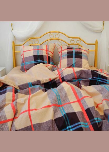 Комплект постільної білизни сімейний ранфорс 21160 100% бавовна Viluta (294983502)