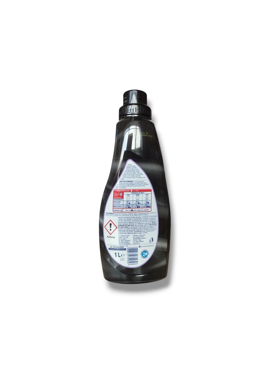 Гель для прання чорного Feinwaschmittel Black Sensation 1L 40циклів Denkmit (326835340)