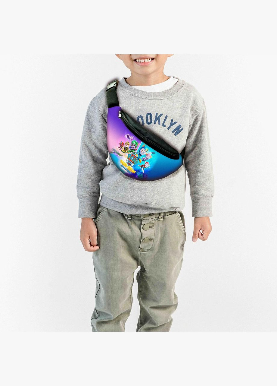 Набір дитячий Щенячий патруль рюкзак 36х27см сумка-бананка, кружка з принтом для хлопчика (1858) No Brand (326960446)