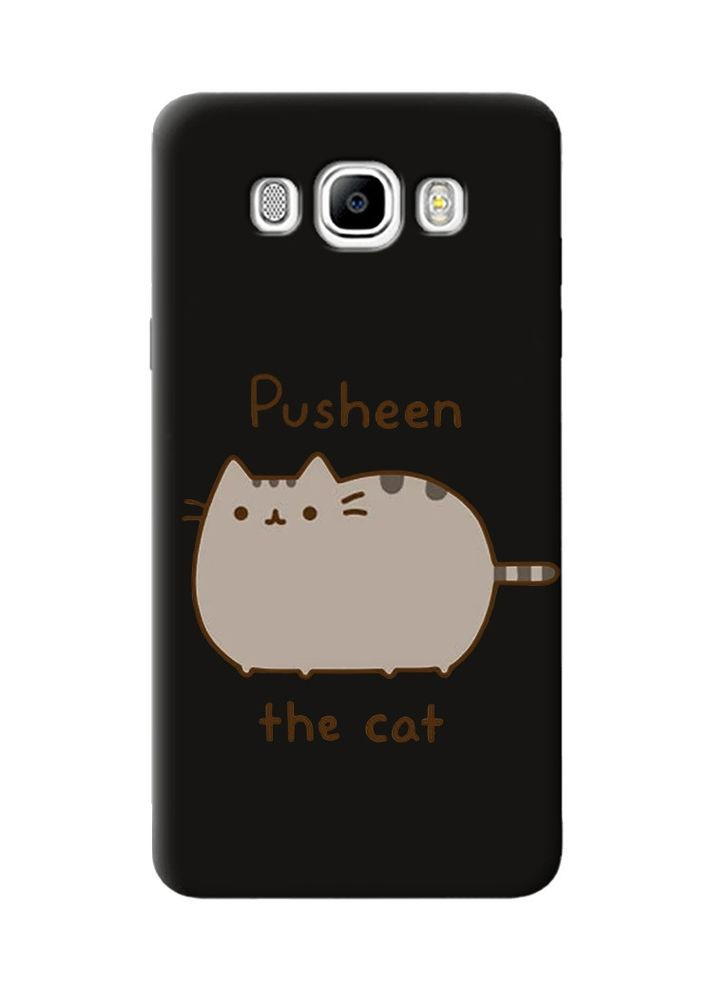 Матовый чехол на Samsung Galaxy J7(2016) J710 Пушин котик (принт 412) Creative (356126432)