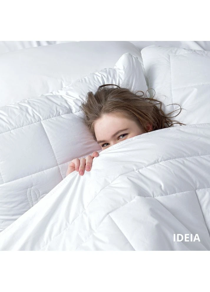 Подушка для сну 70х70 см Air Dream Premium два чохли зі змійкою бавовна перкаль IDEIA (393546867)