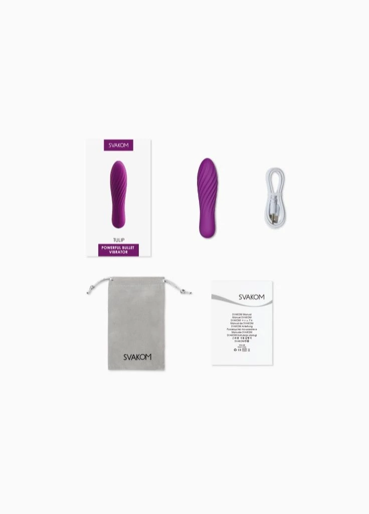 Вибропуля SVAKOM TULIP VIBRATOR VIOLET No Brand (303894166)