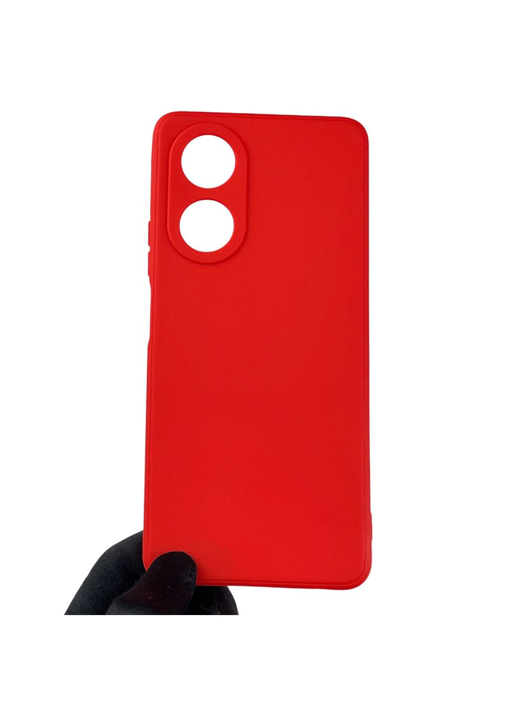 Чехол для A58 4G с квадратными гранями с защитой камеры на оппо а58 4г красный Oppo (366021636)