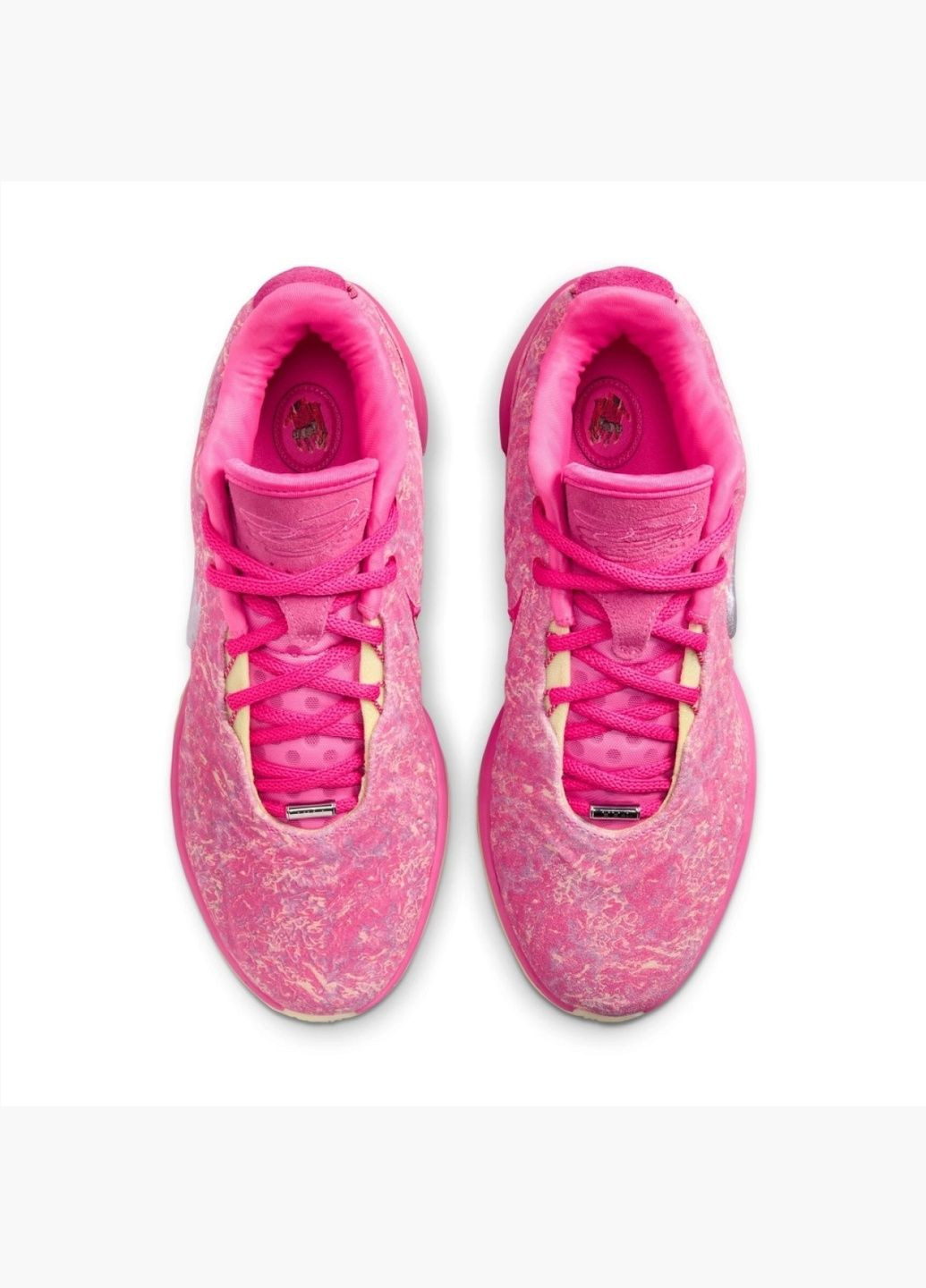Розовые кроссовки мужские lebron xxi world is your oyster pink hf0721-900 Nike
