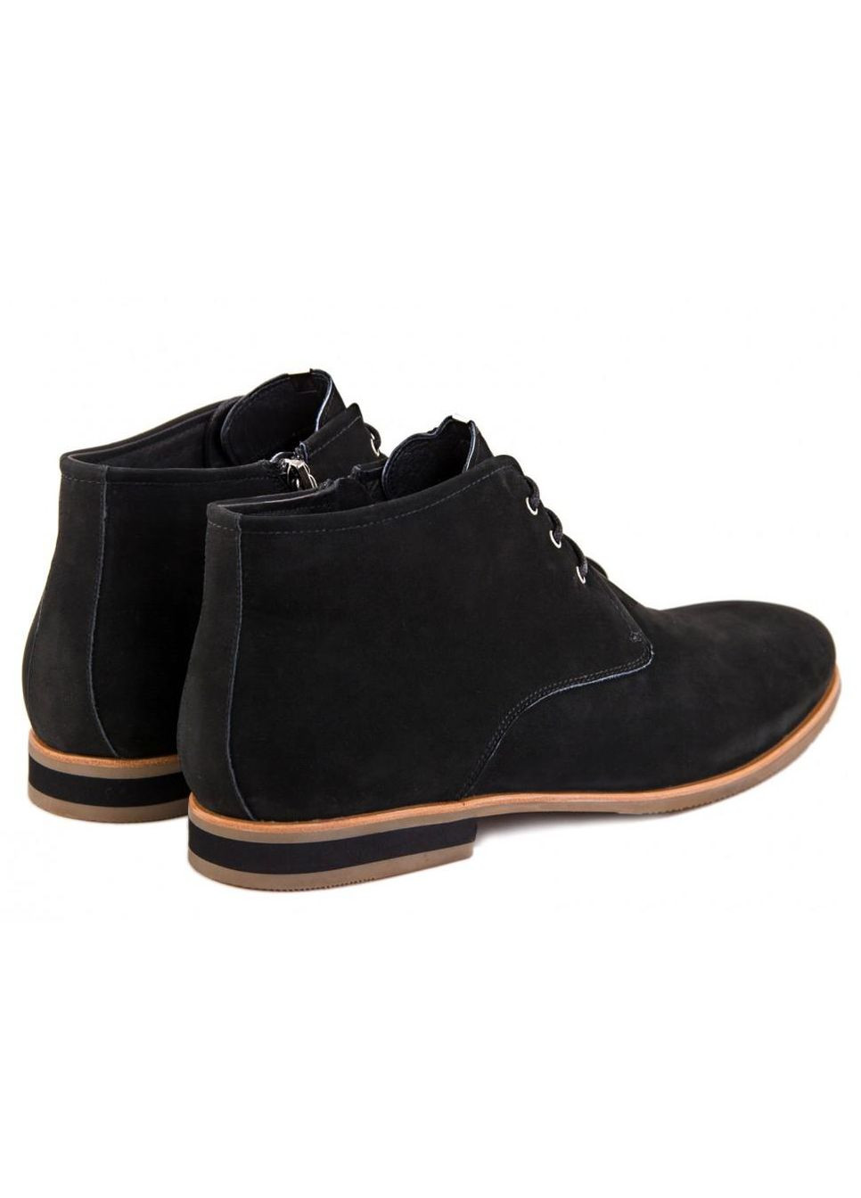 Черные зимние ботинки 7154609 цвет черный Clemento
