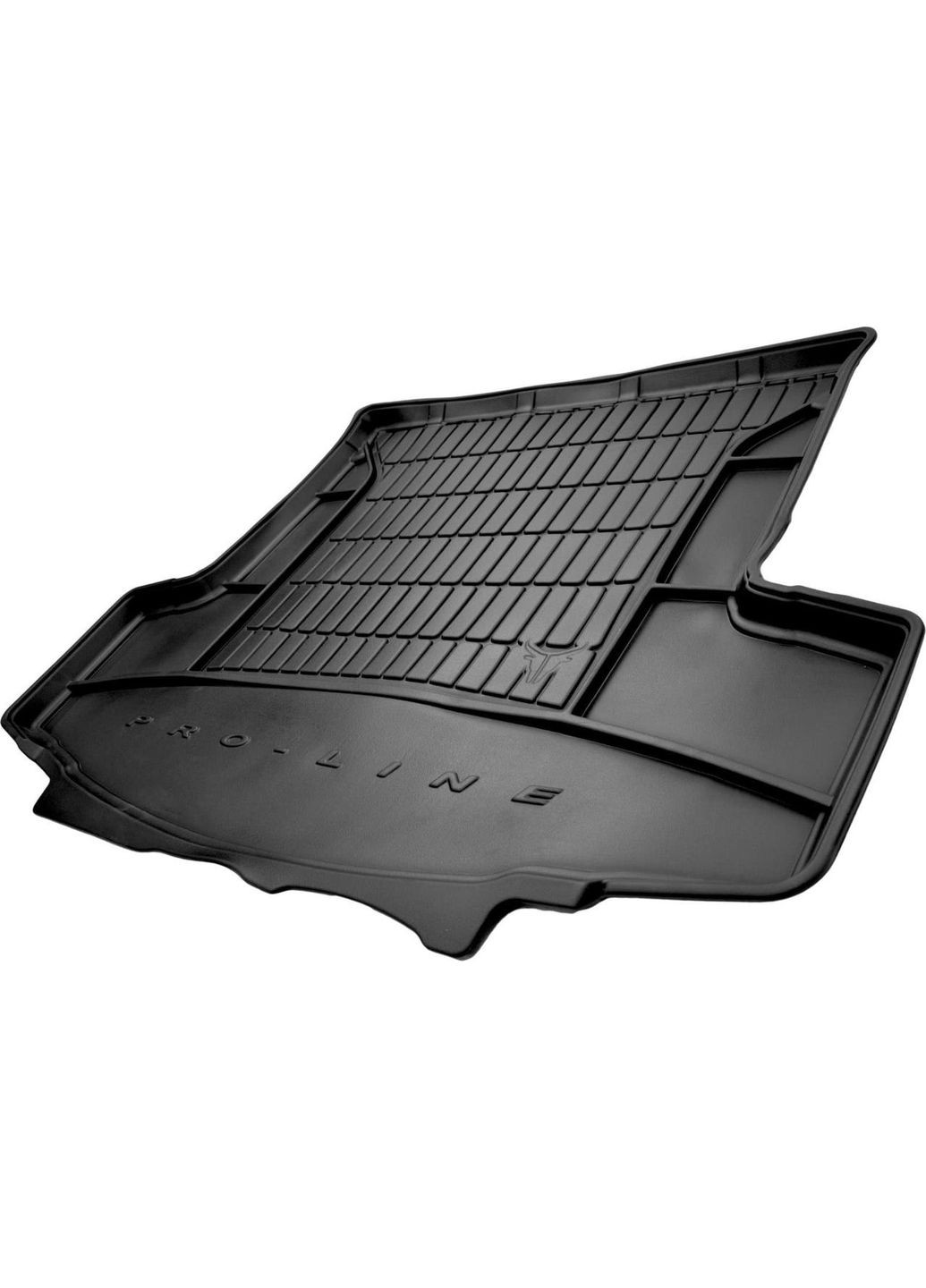 Гумовий килимок у багажник Pro-Line для Chevrolet Captiva (mkI) 2006-2018 (7 місць) (складений 3 Frogum (361238702)