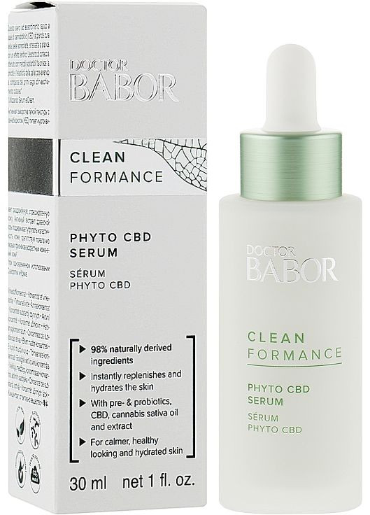 Заспокійлива релакс-сироватка Doctor Clean Formance Phyto CBD Serum 30ml (863055-24227) Babor (368636899)