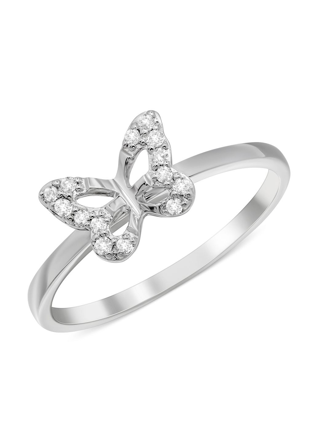 Кольцо с бриллиантами в белом золоте 1-140 842 Zarina (333833215)