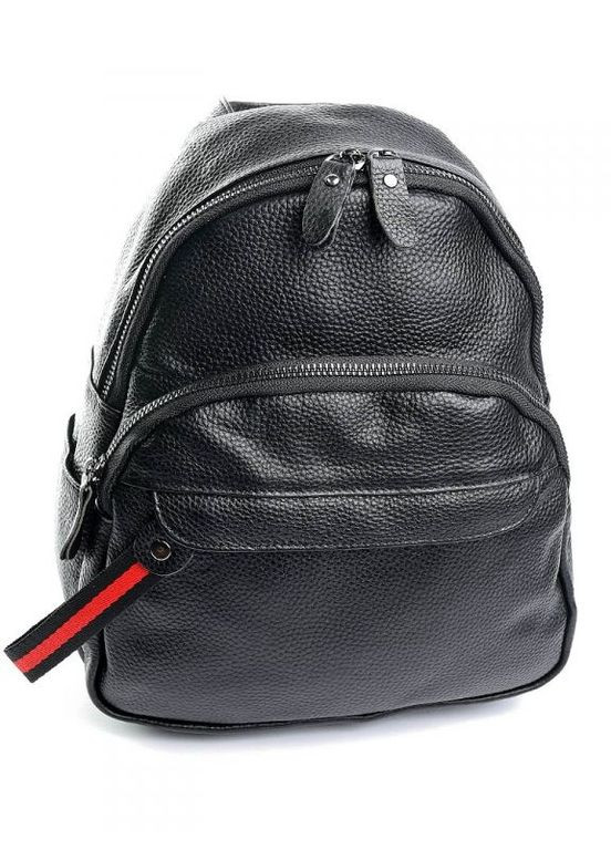 Жіночий шкіряний рюкзак чорний No Brand (292557727)