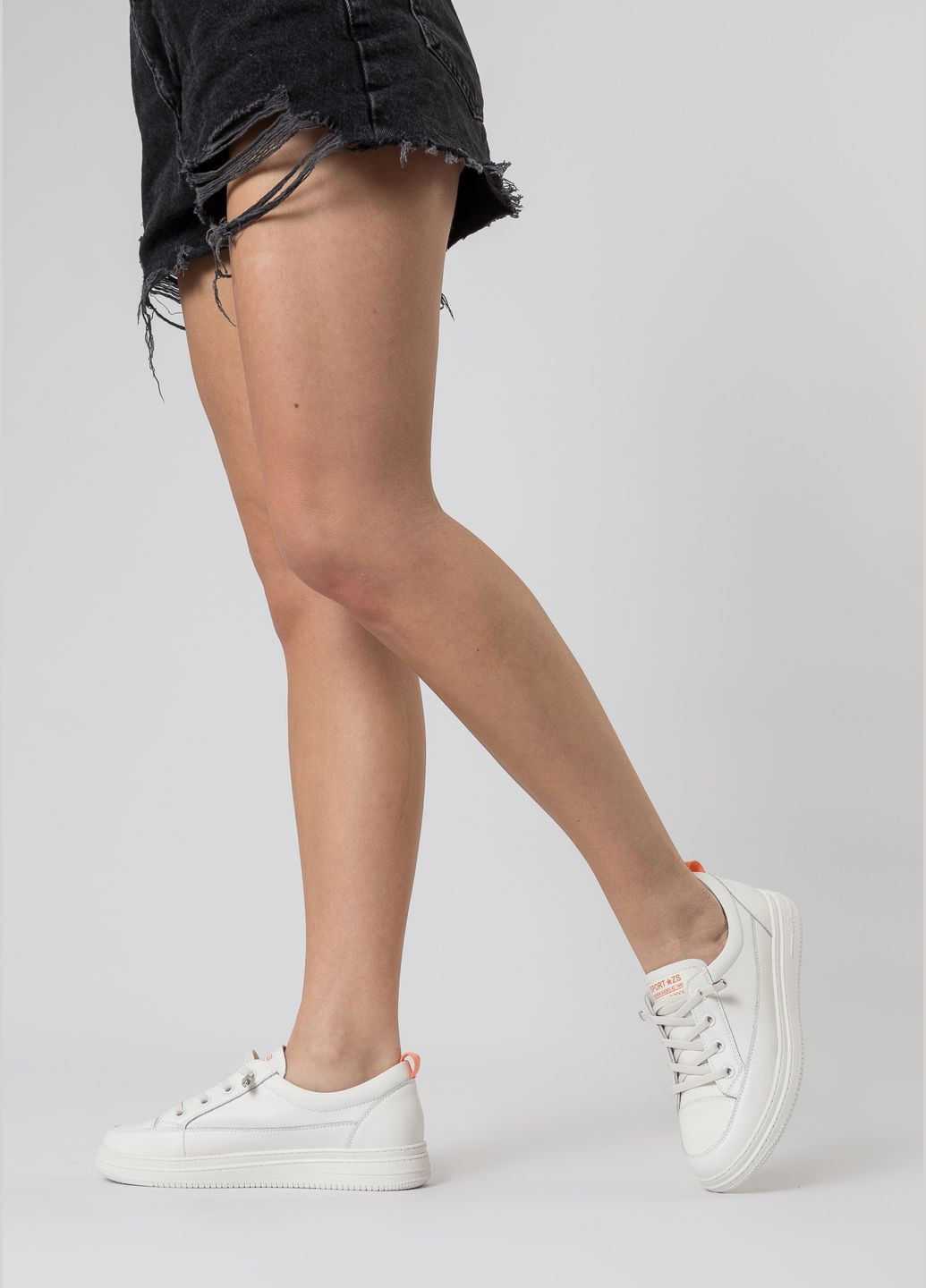 Белые кеды (2156та) Meegocomfort