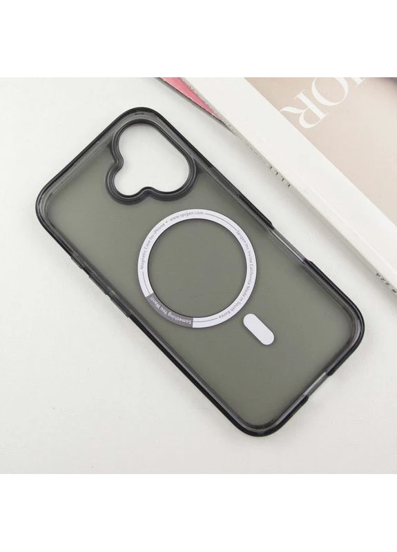 Чохол Matte (MagFit) для Apple iPhone 16 Black Spigen (383099430)
